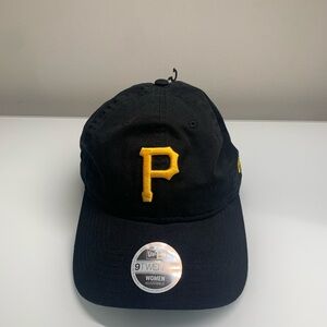 New Era Pittsburgh Pirates Baseball Cap, Women’s, one size